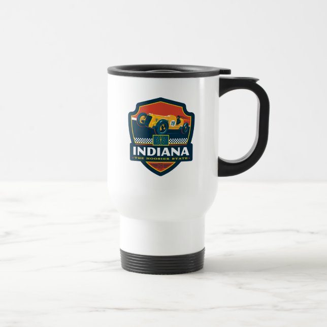 Taza De Viaje Orgullo del Estado | Indiana (Derecha)