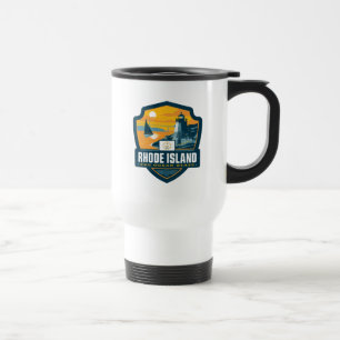 Taza De Viaje Orgullo del Estado Isla Rhode