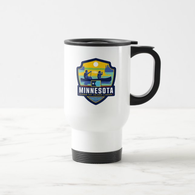 Taza De Viaje Orgullo del Estado | Minnesota (Derecha)