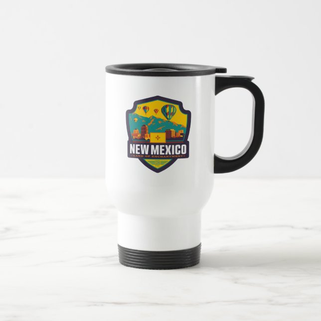 Taza De Viaje Orgullo del Estado | Nuevo México (Derecha)