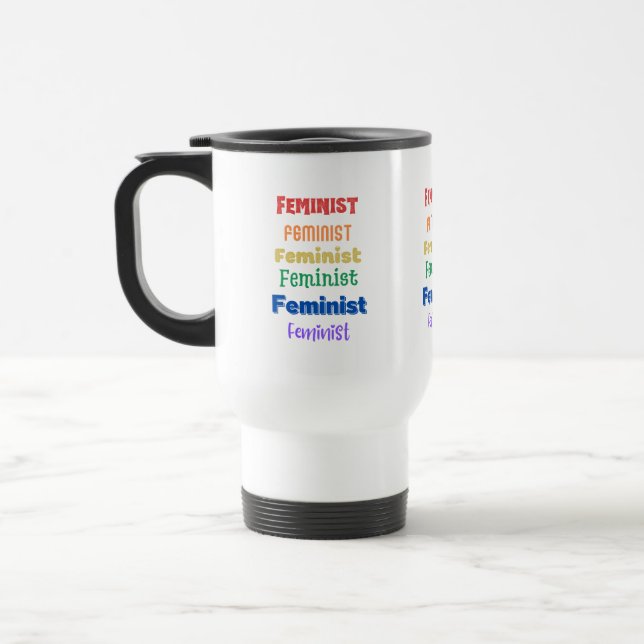 Taza De Viaje orgullo feminista (Izquierda)