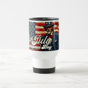 Taza De Viaje Orgulloso Alma del 4 de julio