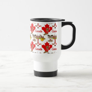 Taza De Viaje Orgulloso castor canadiense