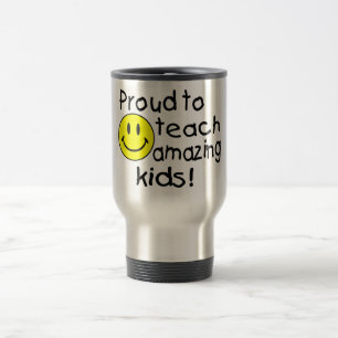 Taza De Viaje Orgulloso enseñar a niños asombrosos