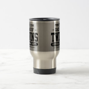 Taza De Viaje Orgulloso ser papá del departamento de Superdad d