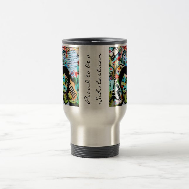 Taza De Viaje Orgulloso ser un Scholastican (Centro)