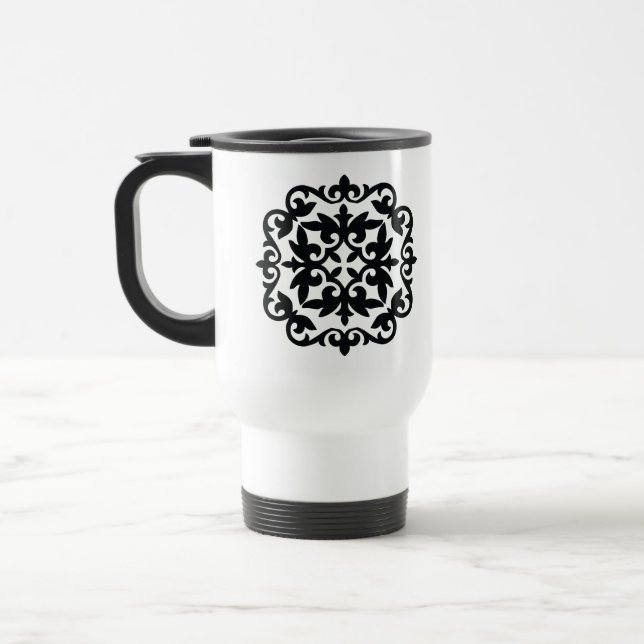 Taza De Viaje Ornamental Floral Design (Izquierda)