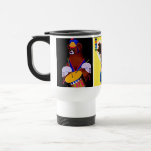 Taza De Viaje Ornamento "Osos Circus-Polacos"