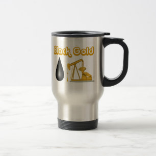 Taza De Viaje Oro negro