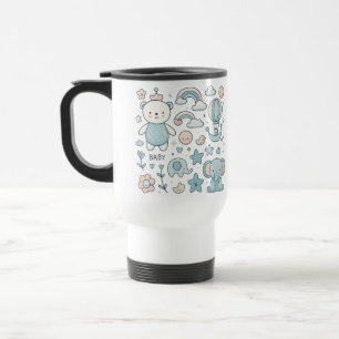 Taza de viaje Osito de peluche Arcoíris para Baby
