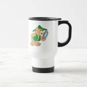 Taza De Viaje Oso detective espía