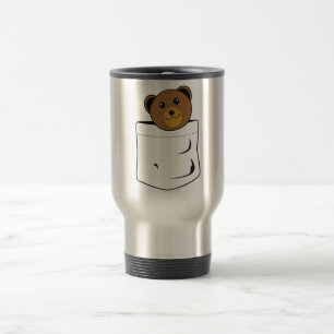Taza De Viaje Oso en el bolsillo