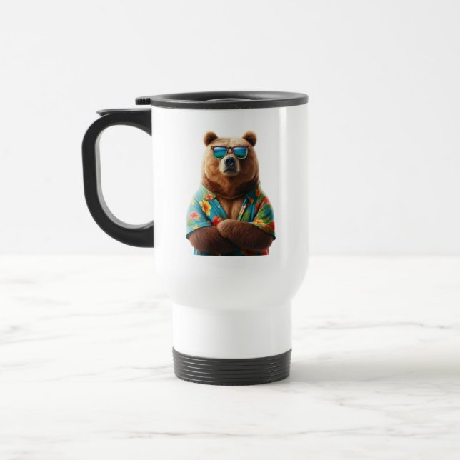 Taza De Viaje Oso más frío (Izquierda)