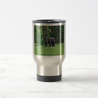 Taza De Viaje Oso negro de Wisconsin