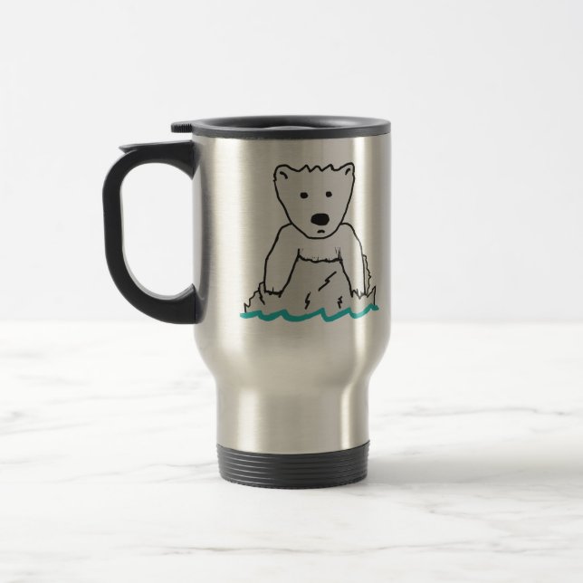 Taza De Viaje Oso polar (Izquierda)