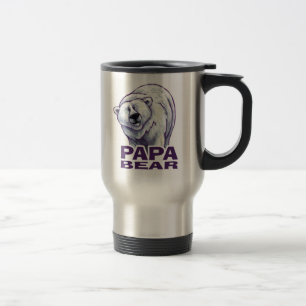 Taza De Viaje Oso polar de la papá