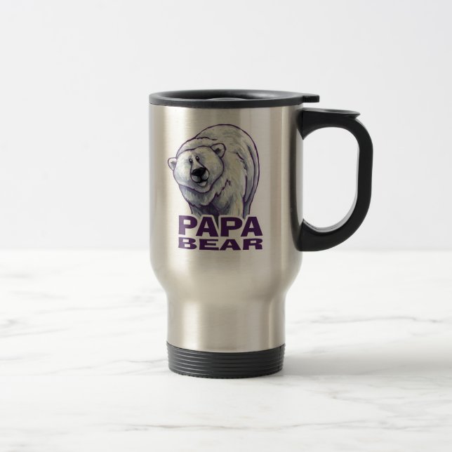 Taza De Viaje Oso polar de la papá (Derecha)