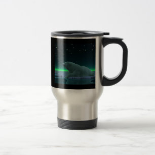 Taza De Viaje Oso polar del borde del hielo