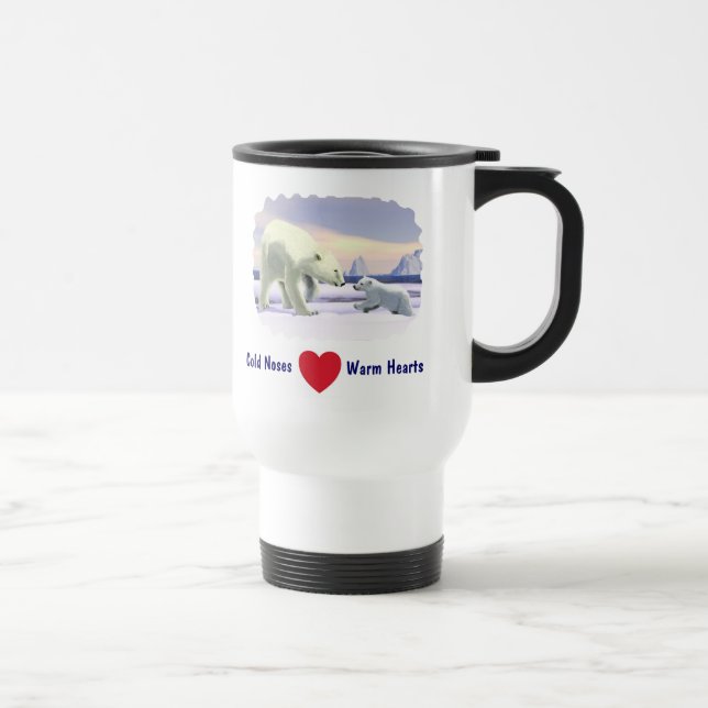 Taza De Viaje Oso Polar - Mama Nose Best (Derecha)