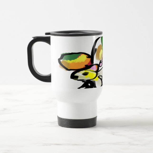 Taza De Viaje Otoño del ratón (Izquierda)