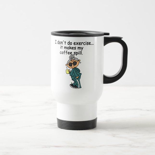 Taza De Viaje Otra razón para no ejercitar (Derecha)