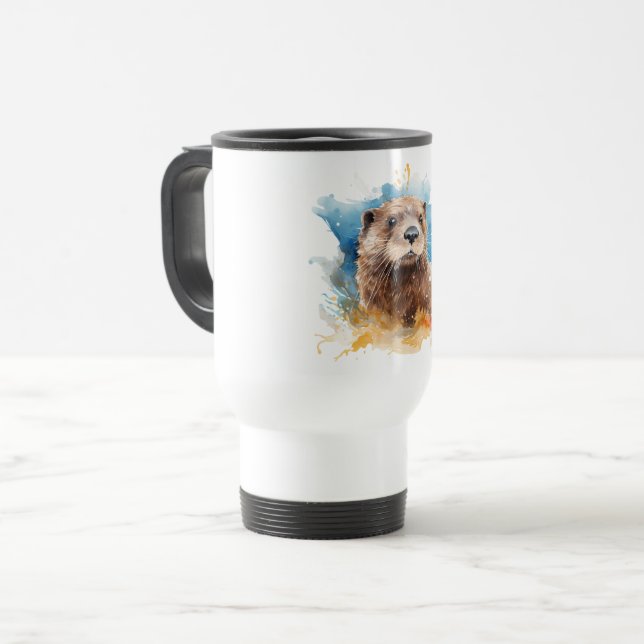 Taza De Viaje Otter (Anverso izquierdo)
