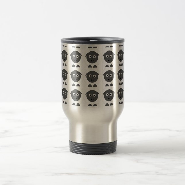 Taza De Viaje Ovejas (Centro)