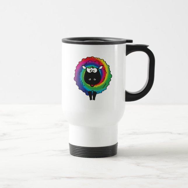 Taza De Viaje Ovejas de tinte (Derecha)