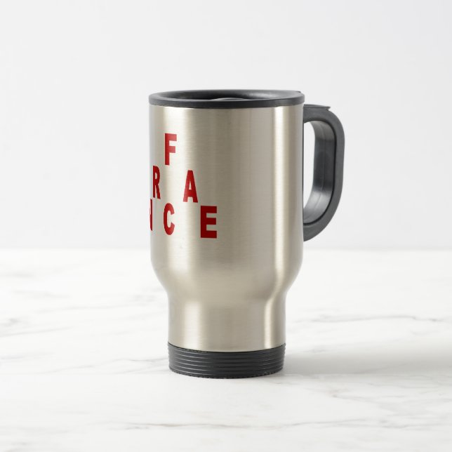 TAZA DE VIAJE PACK VOYAGE FRANCE (Anverso derecho)