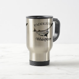 Taza De Viaje Paddlefish Whisperer Bog Mug