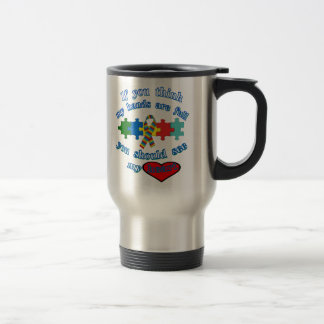 Taza De Viaje Padre del autismo
