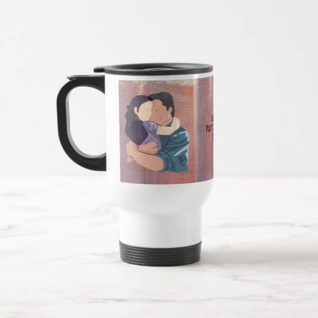 Taza De Viaje PADRE Y HIJA HUG Mug (Izquierda)