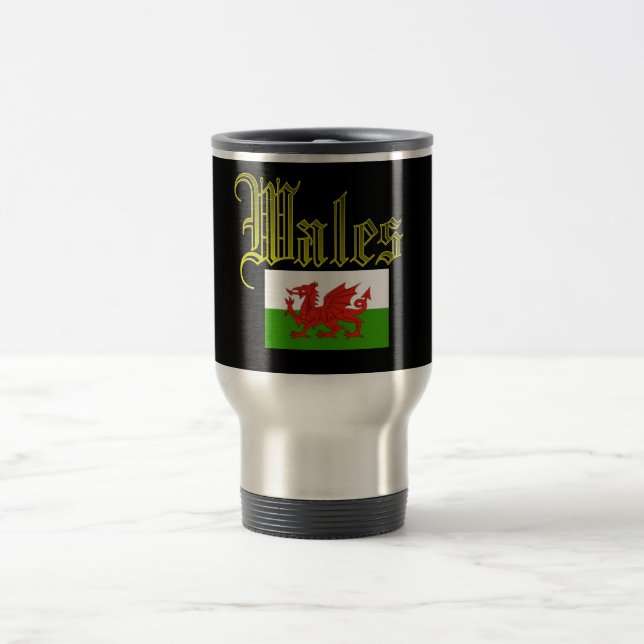 Taza De Viaje País de Gales (Cymru) (Centro)