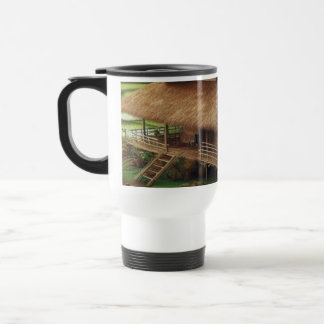 Taza De Viaje Paisaje de la terraza de arroz tranquilo