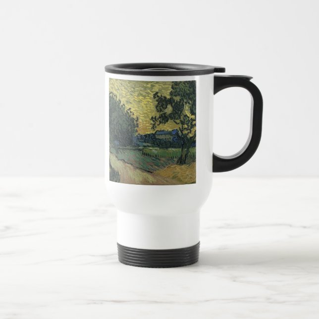 Taza De Viaje Paisaje Van Gogh en Twilight (Derecha)