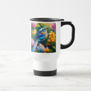 Taza De Viaje Pájaro arcoiris de Jay Fantasy
