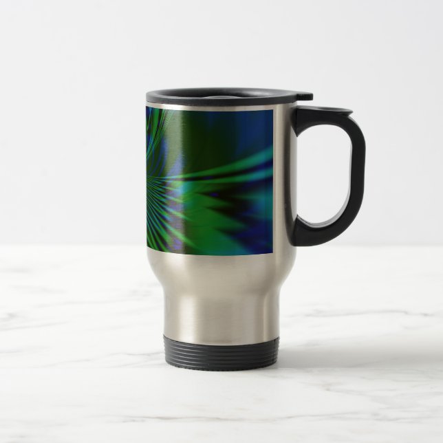 Taza De Viaje Pájaro Azul (Derecha)