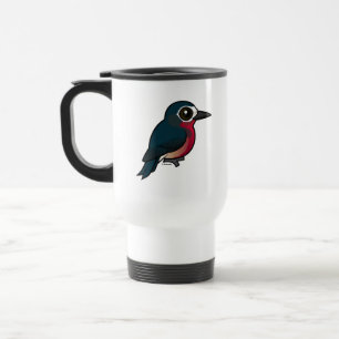 Taza De Viaje Pájaro carpintero puertorriqueño