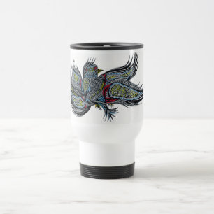 Taza De Viaje Pájaro de la sabiduría