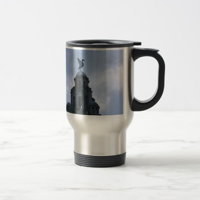 Taza De Viaje Pájaro del hígado en Liverpool (Derecha)