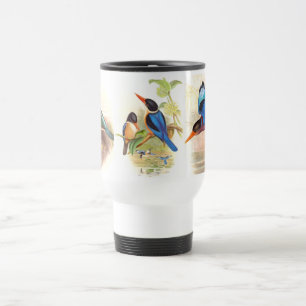 Taza De Viaje Pájaros del martín pescador de Goulds