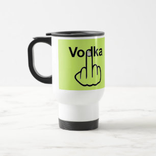 Taza De Viaje Pájaros Mug Volando Vodka Flip