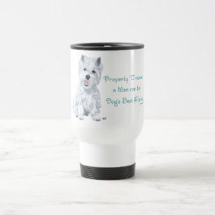 Taza De Viaje Palabras de Sabiduría de Westie