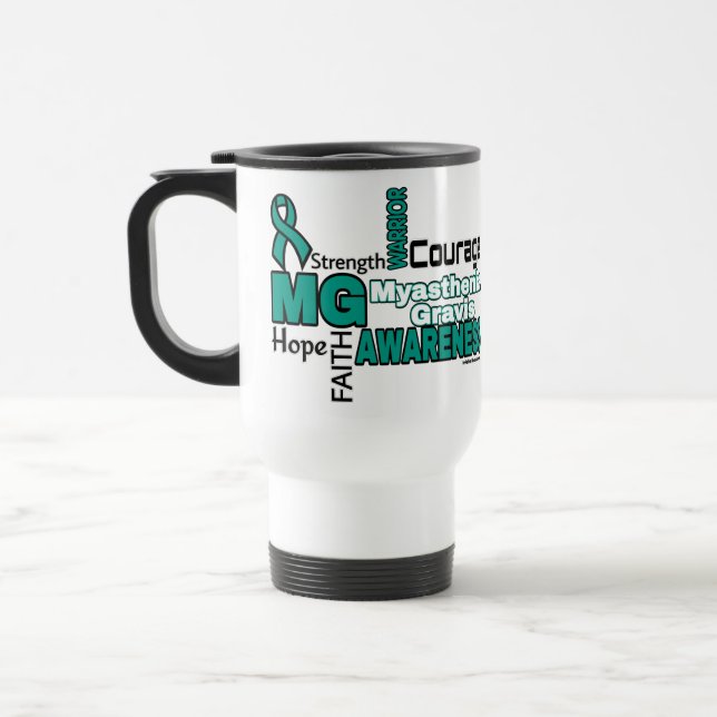 Taza De Viaje Palabras... Miastenia Gravis (Izquierda)