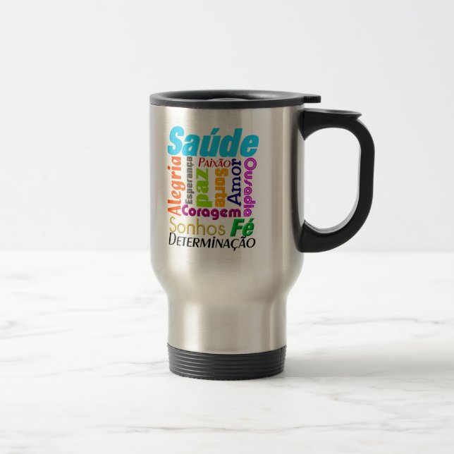 Taza De Viaje palavras (Derecha)