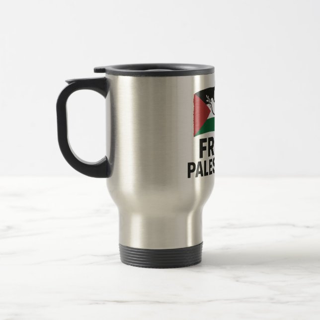 Taza De Viaje palestina libre (Izquierda)
