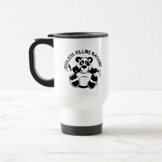 TAZA DE VIAJE PANDA ATEA DE LA MÁQUINA DE LA MATANZA
