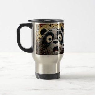 Taza De Viaje Panda Cafeinado
