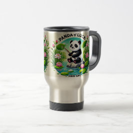 Taza De Viaje Panda de la Luck Travel Mug 16