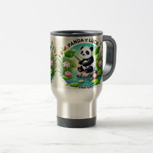 Taza De Viaje Panda de la Luck Travel Mug 16